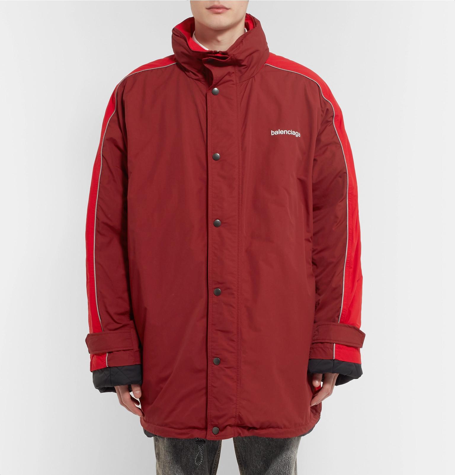 oversized shell jacket