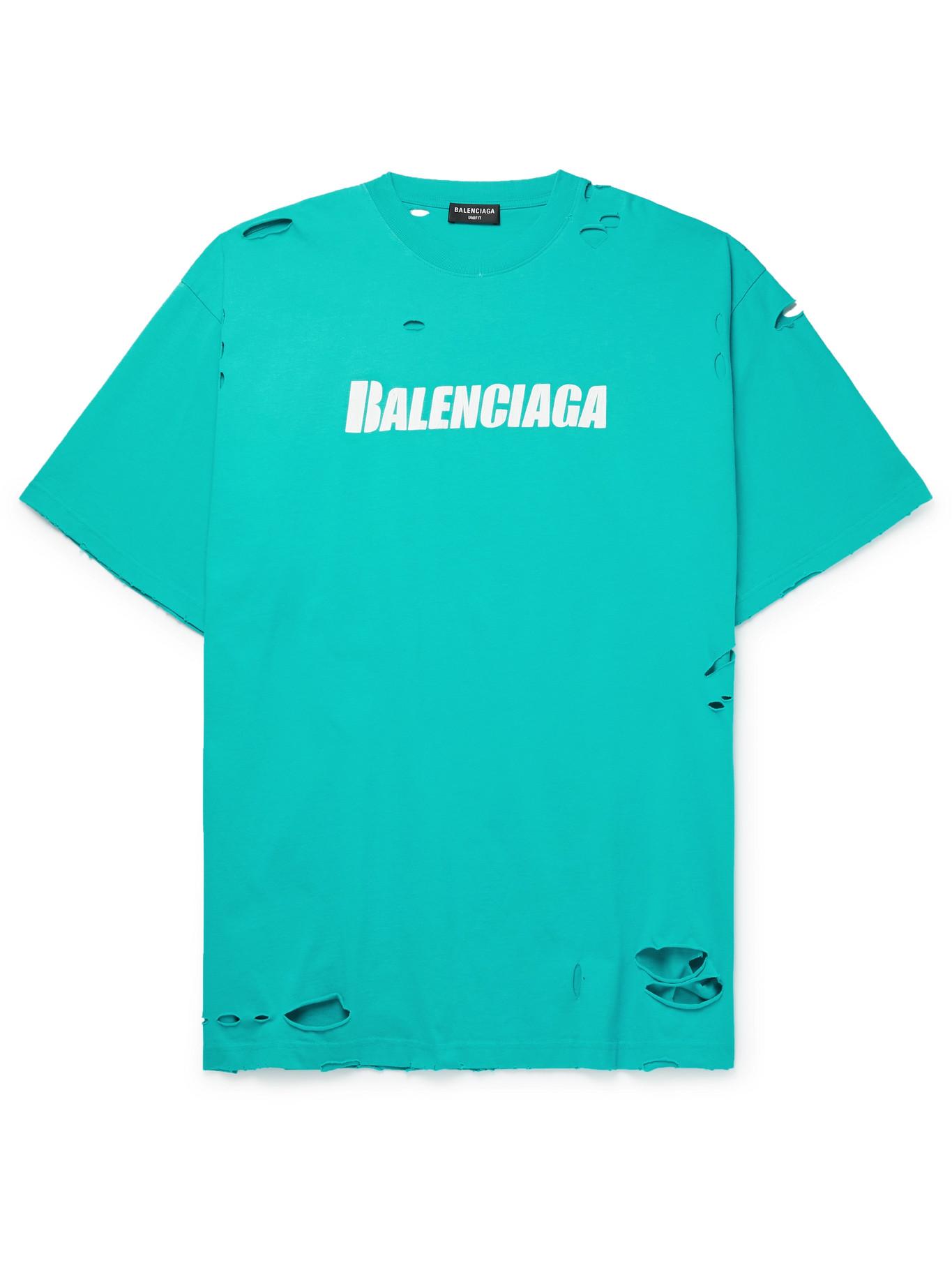 Balenciaga Oversized Distressed Logo 