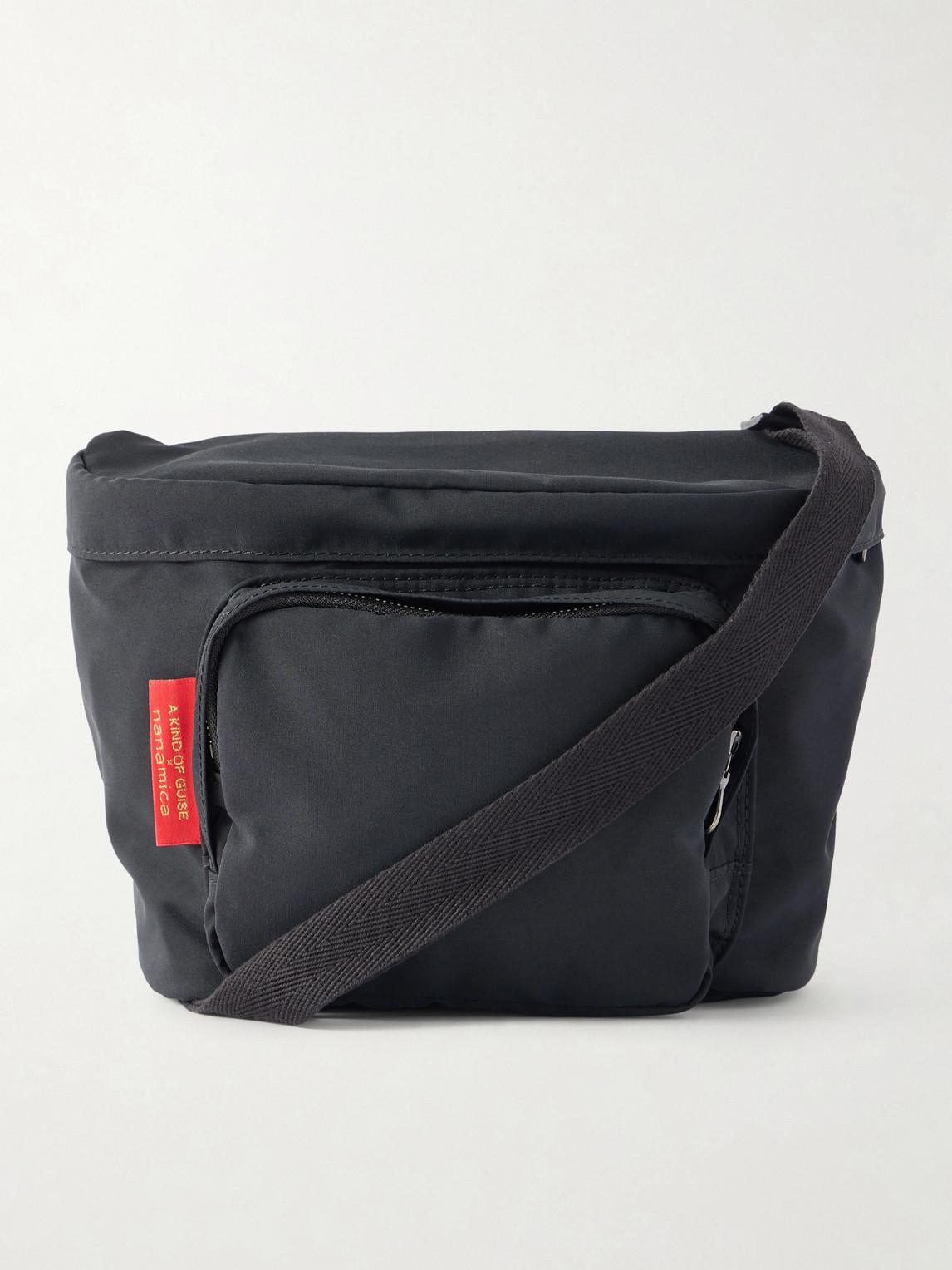 A Kind Of Guise Nanamica Shell Messenger Bag in Black for Men