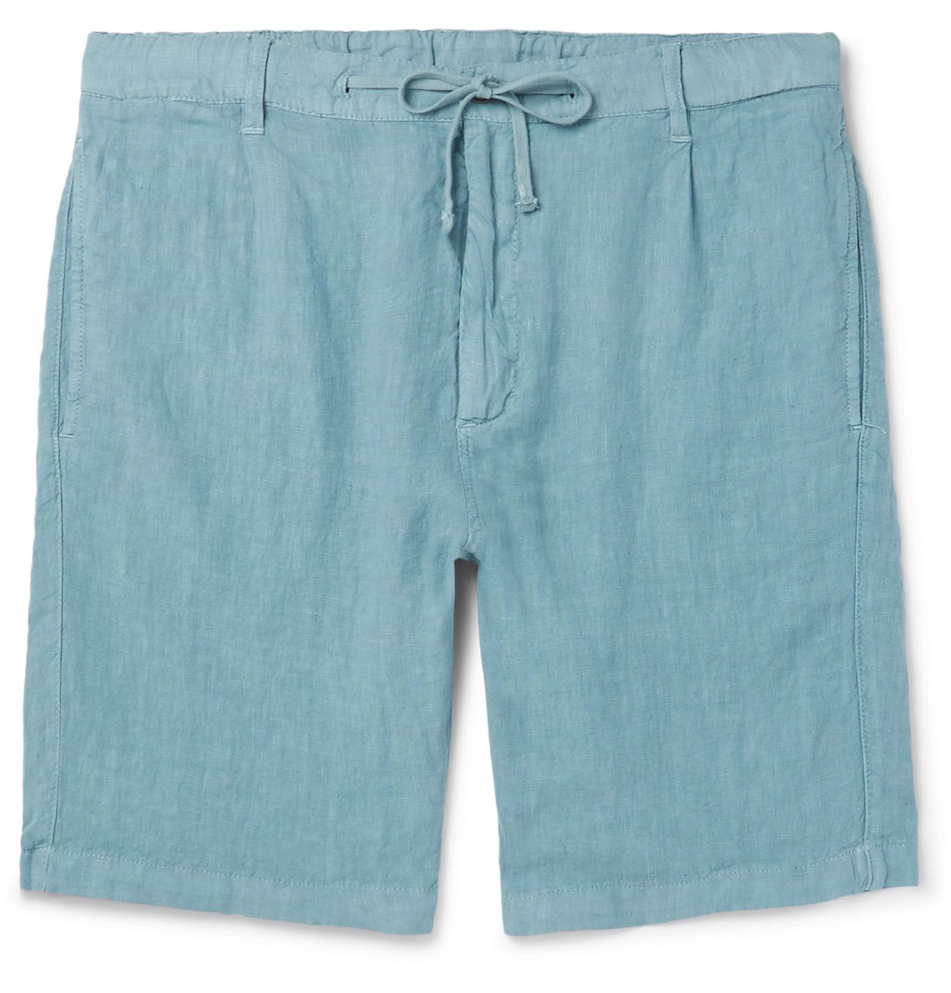 navy blue drawstring shorts