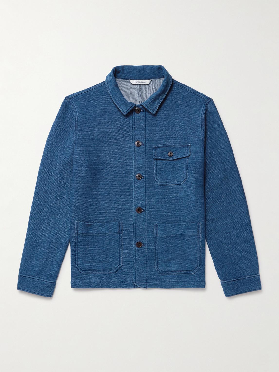 Peter millar denim store shirt