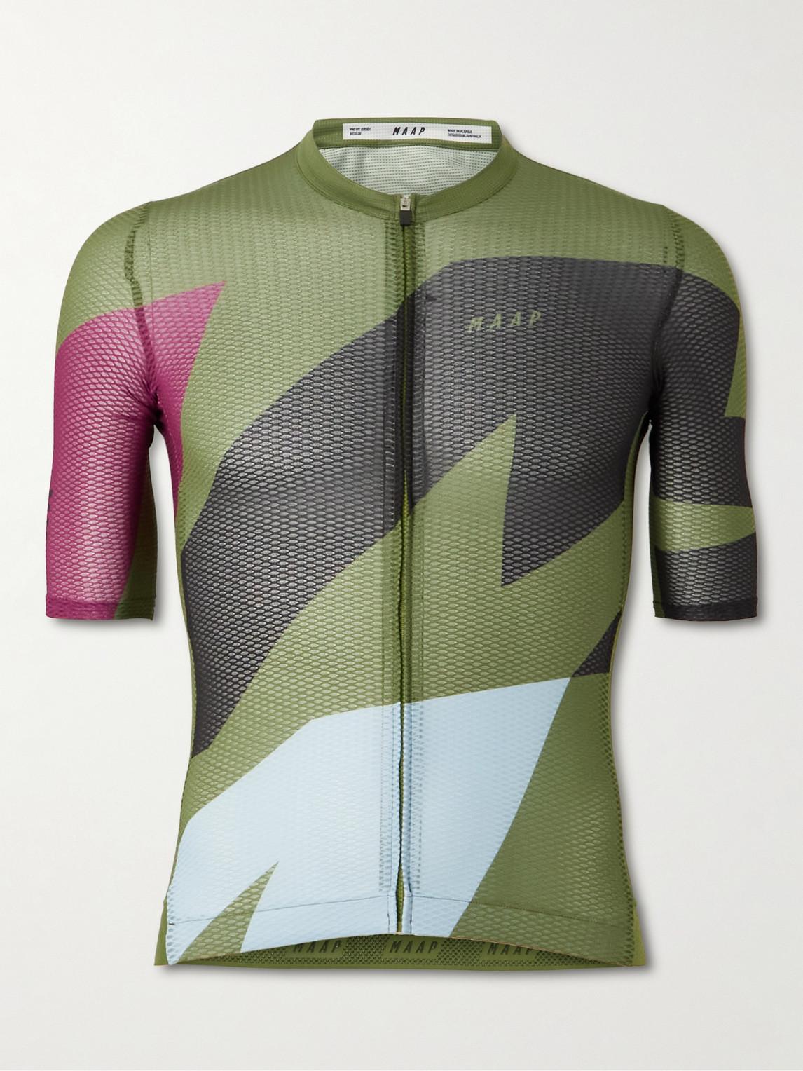 MAAP Emerge Ultralight Pro Printed Recycled Stretch-mesh Cycling