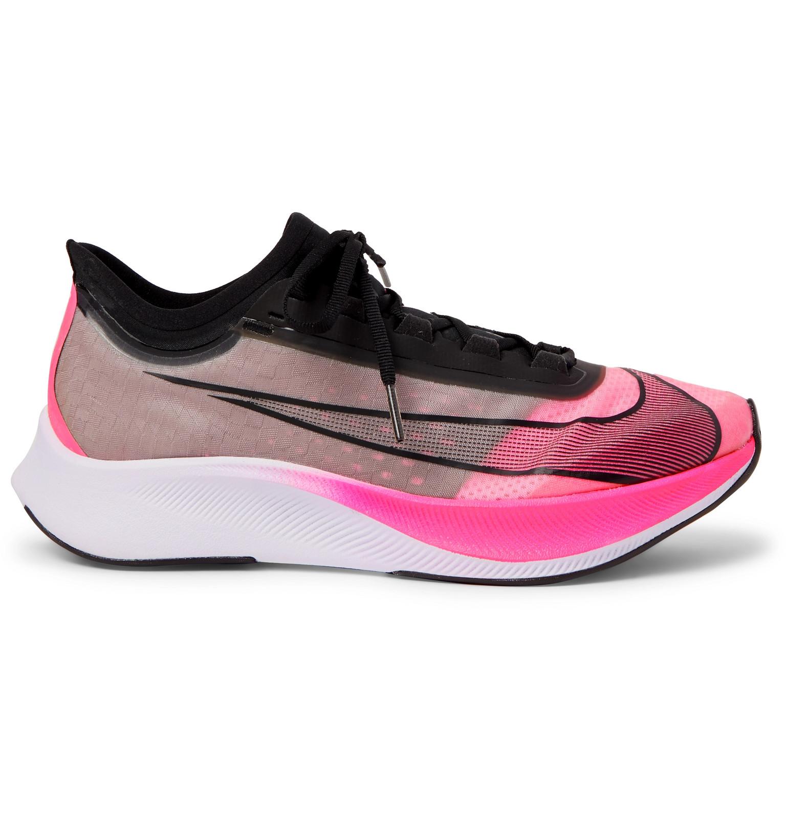 Nike Zoom Fly 3 Running Shoe in Pink for Men - Save 58% - Lyst