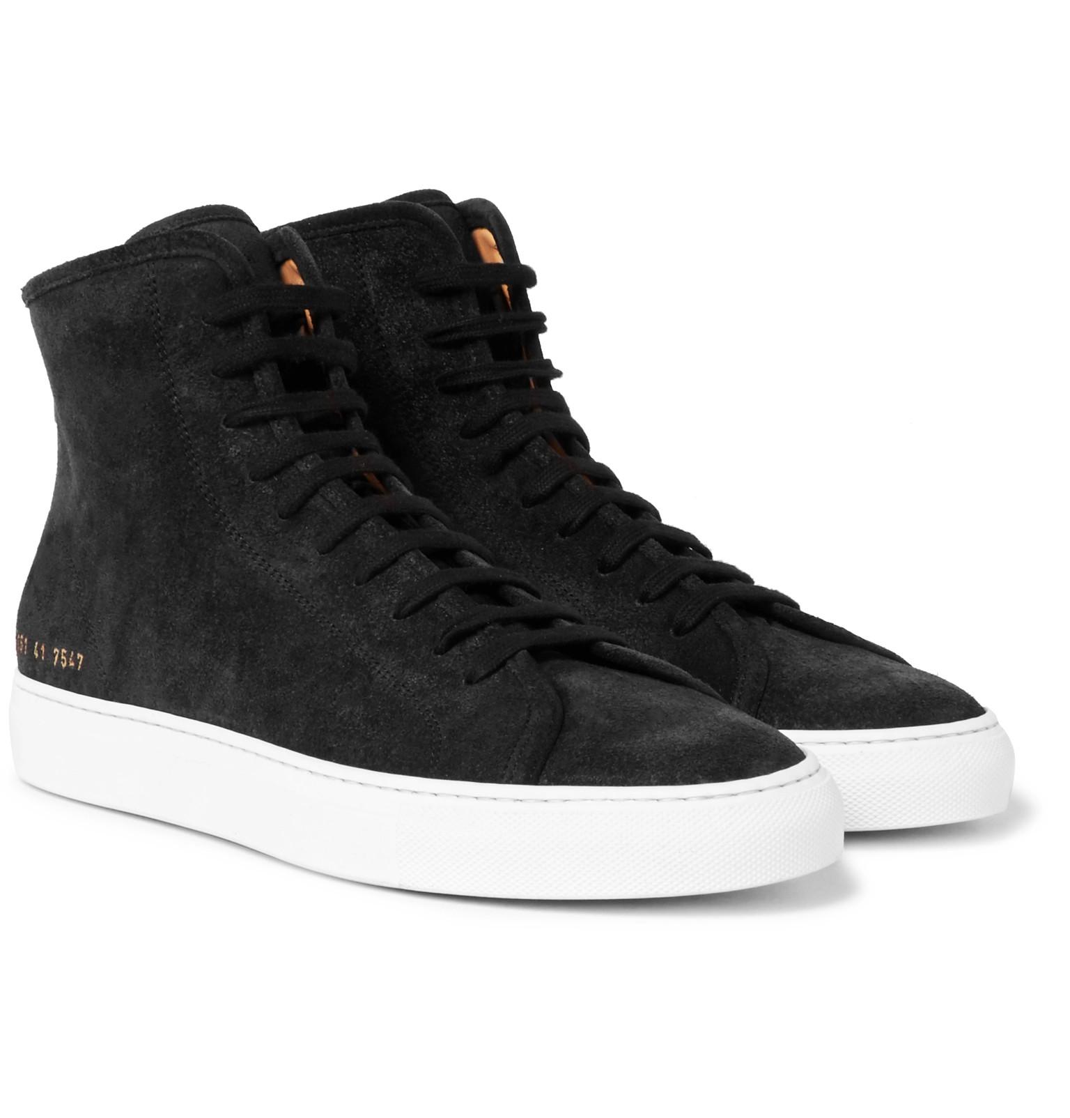 common projects high top black