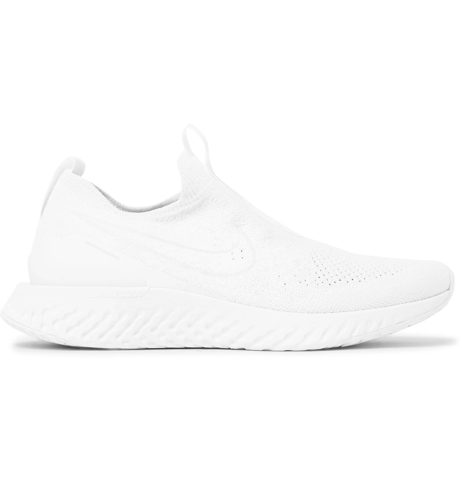 Nike men's epic phantom react flyknit running best sale shoes