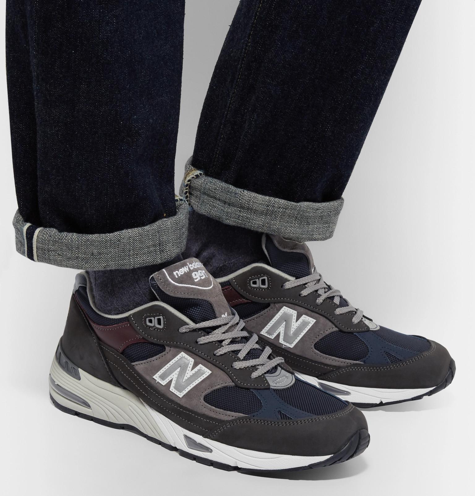 new balance 991 nubuck