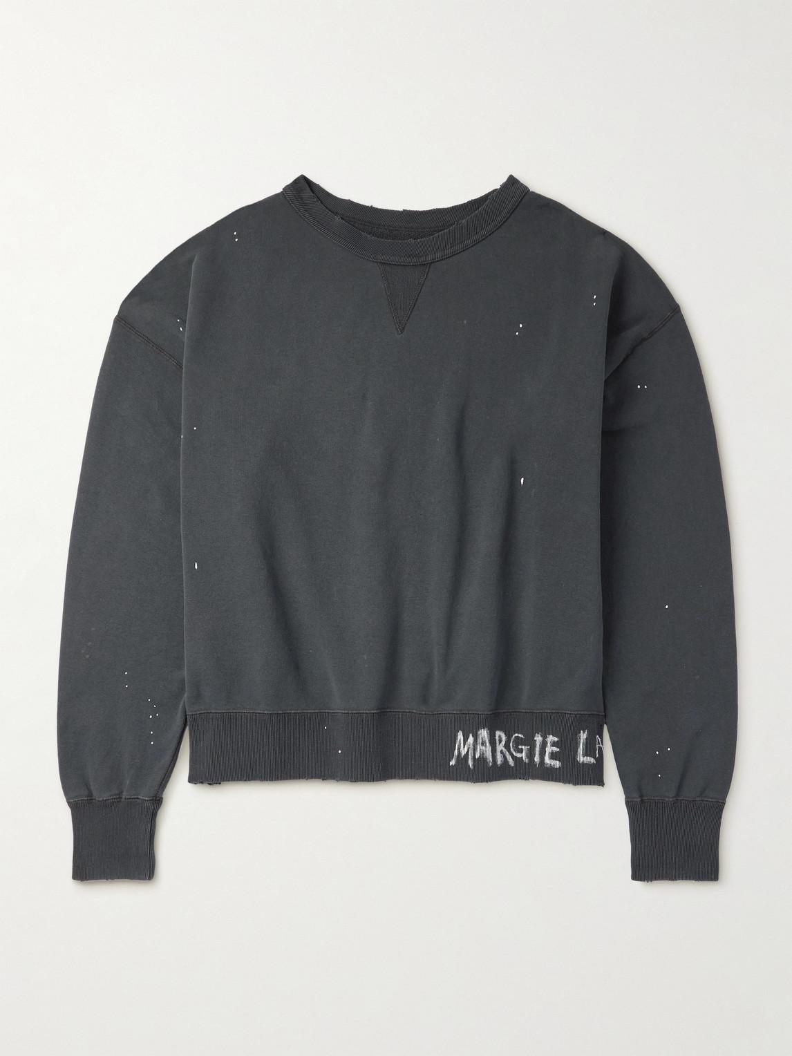 Maison Margiela MAISON MARGIELA Crewneck （Charcoal） -FASCINATE