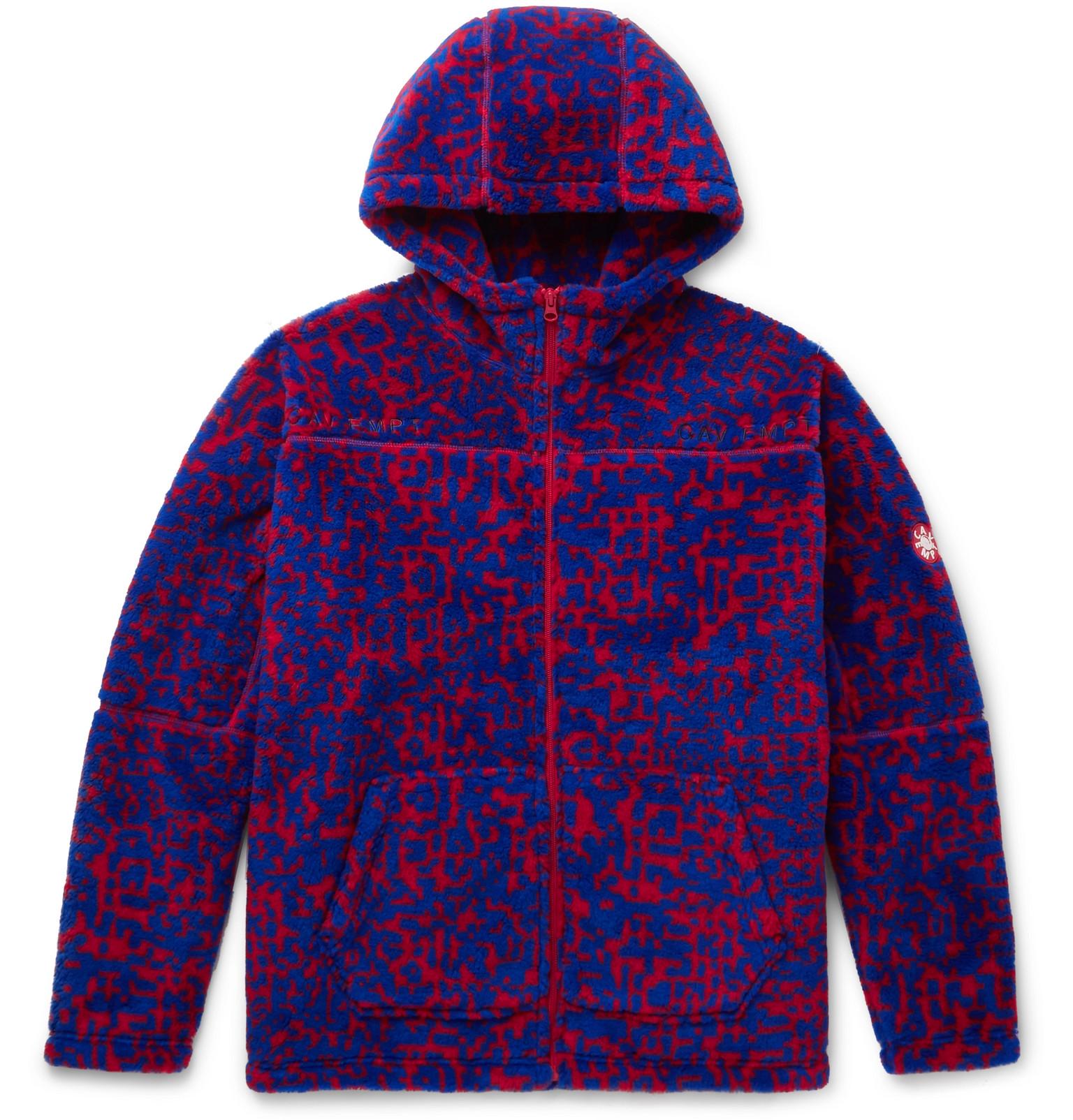 cav empt fleece zip up