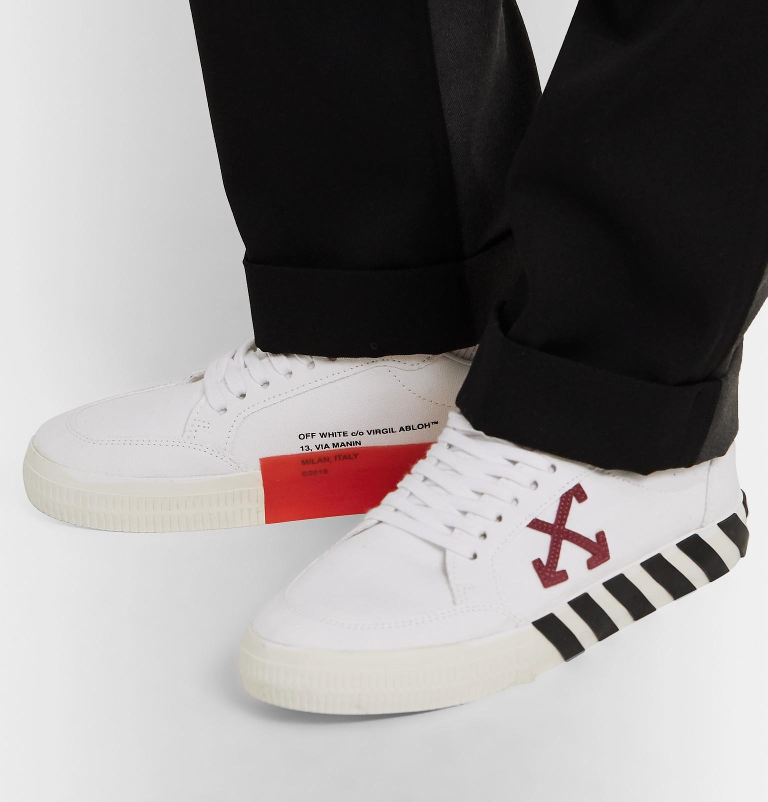 off white canvas low