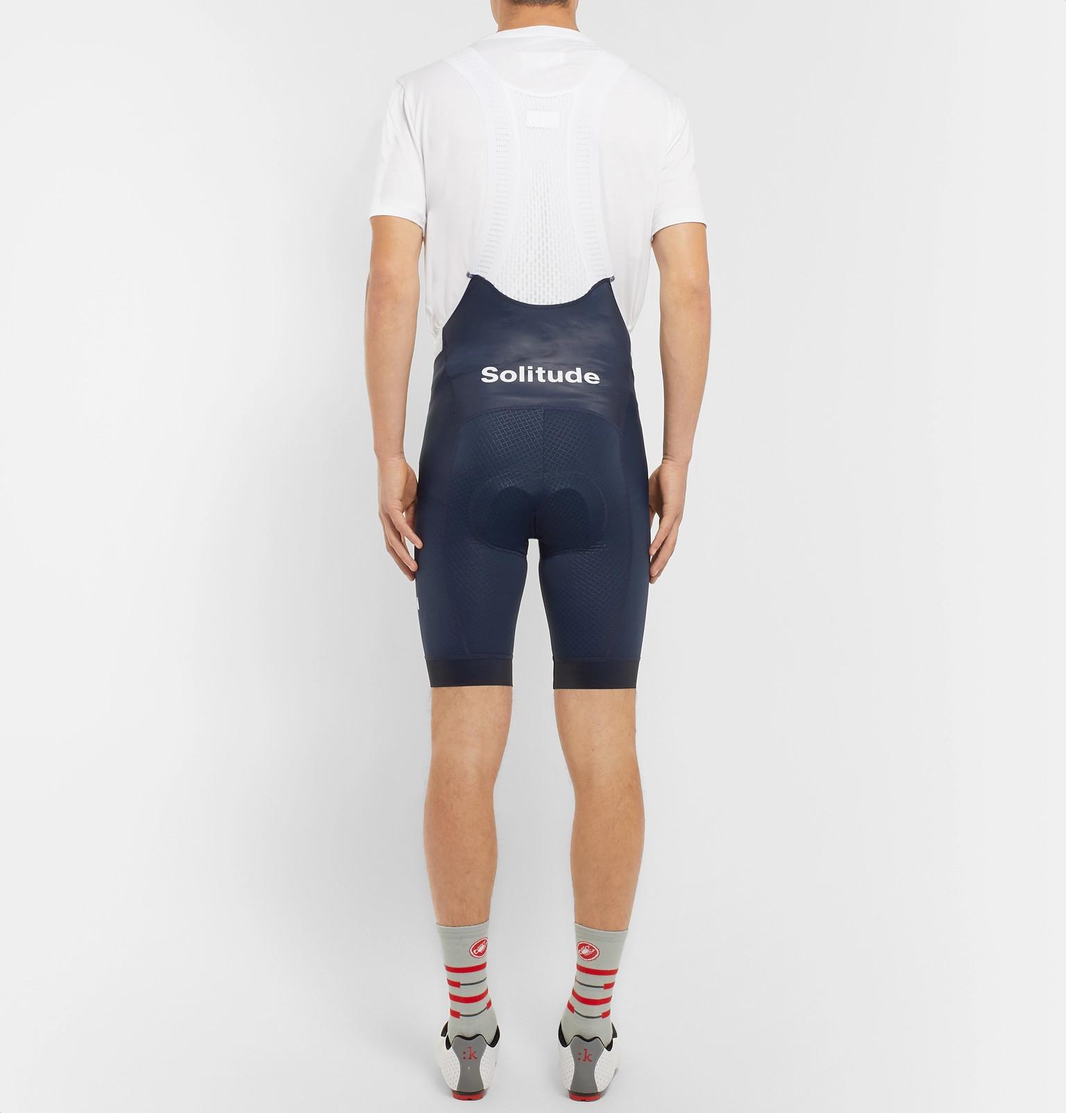 Pas Normal Studios Solitude Cycling Bib Shorts in Blue for Men