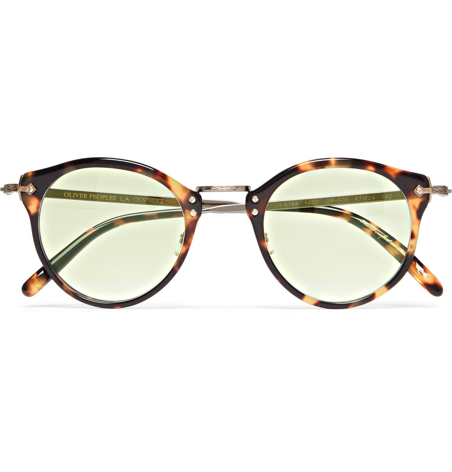 Oliver Peoples OP-505 Sunglasses 109452 Buff