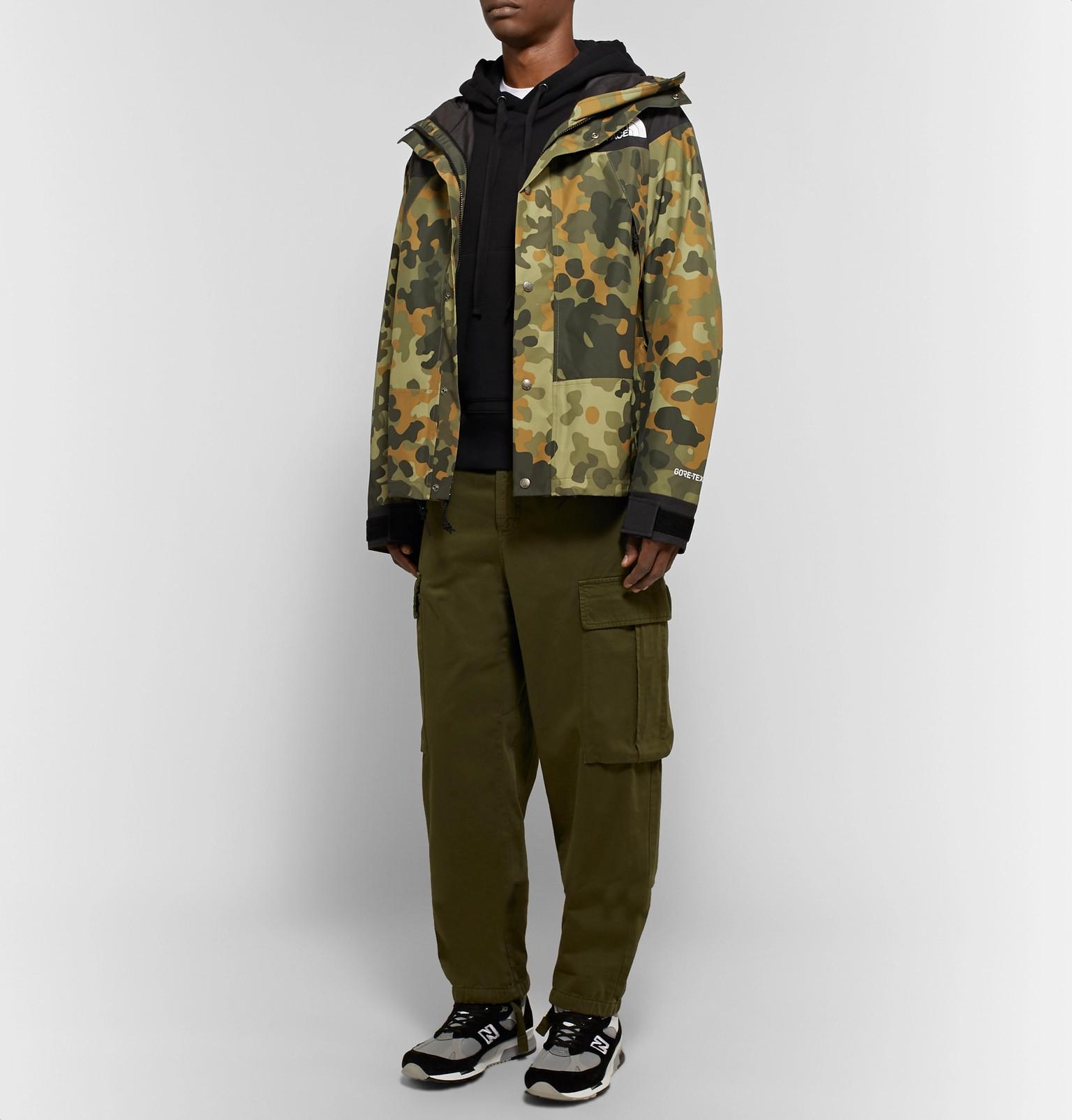 The North Face 1990 Mountain Camouflage-print Gore-tex Jacket in Green ...
