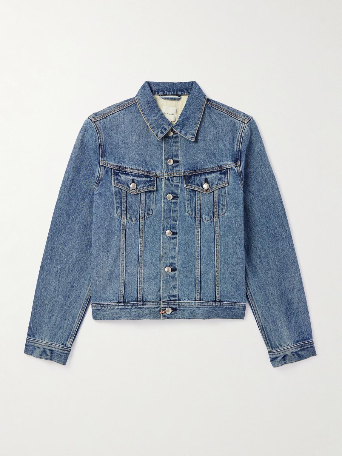 Paul Smith Denim Jacket in Blue for Men | Lyst UK