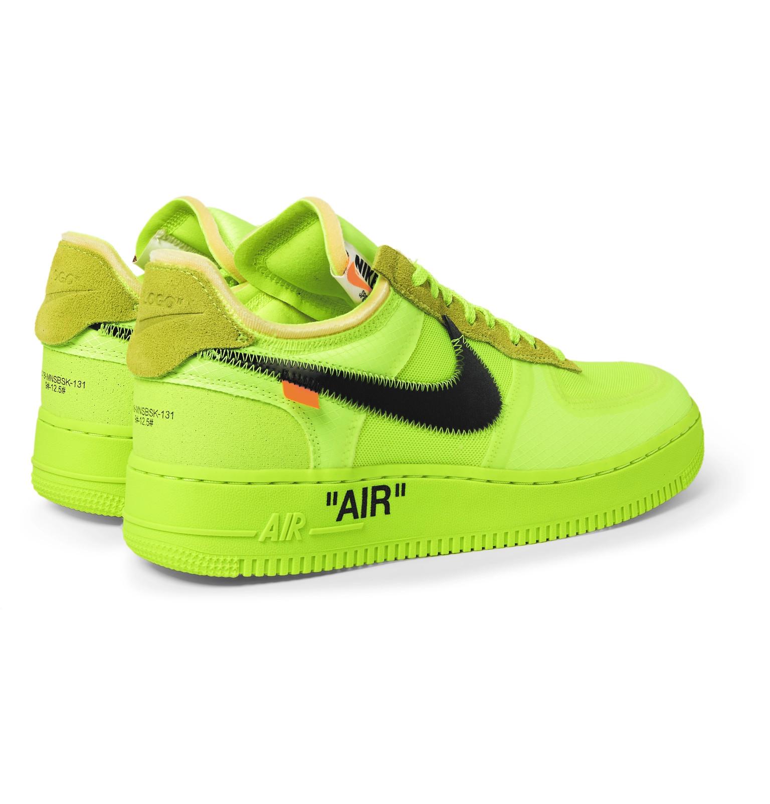 Nike + Off-white The Ten: Air Force 1 