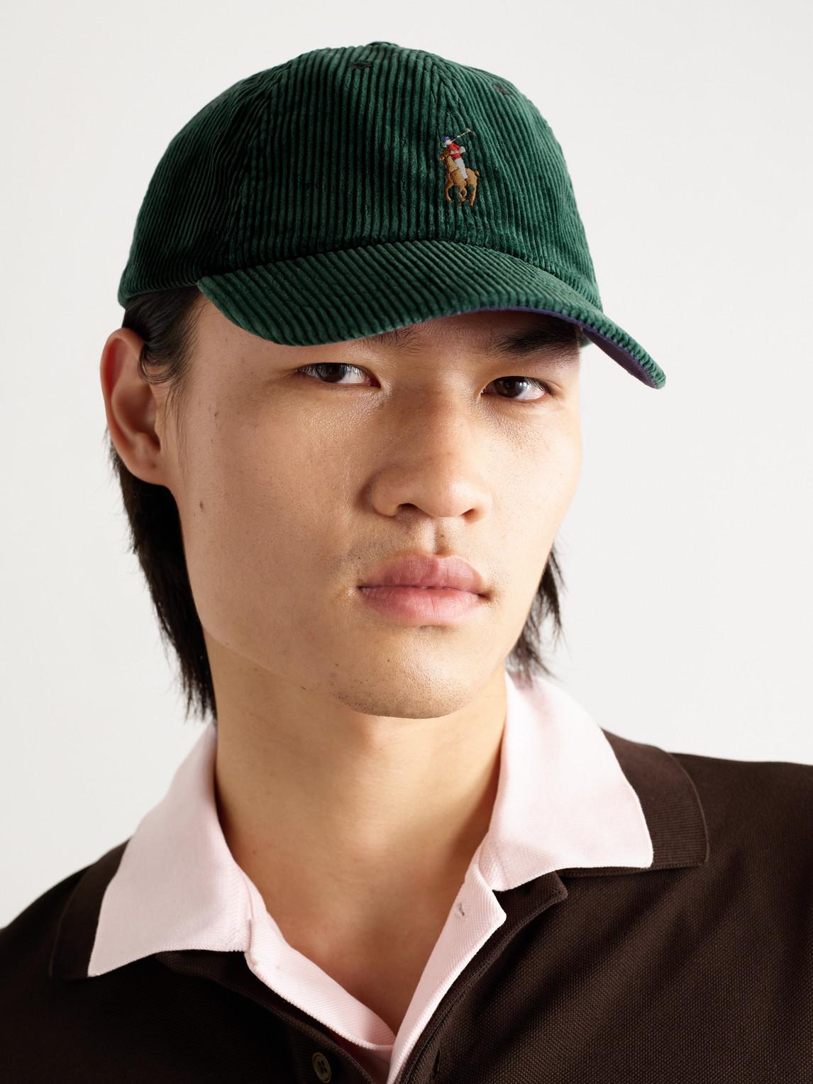 Polo Ralph Lauren Logo-embroidered Cotton-corduroy Baseball Cap in