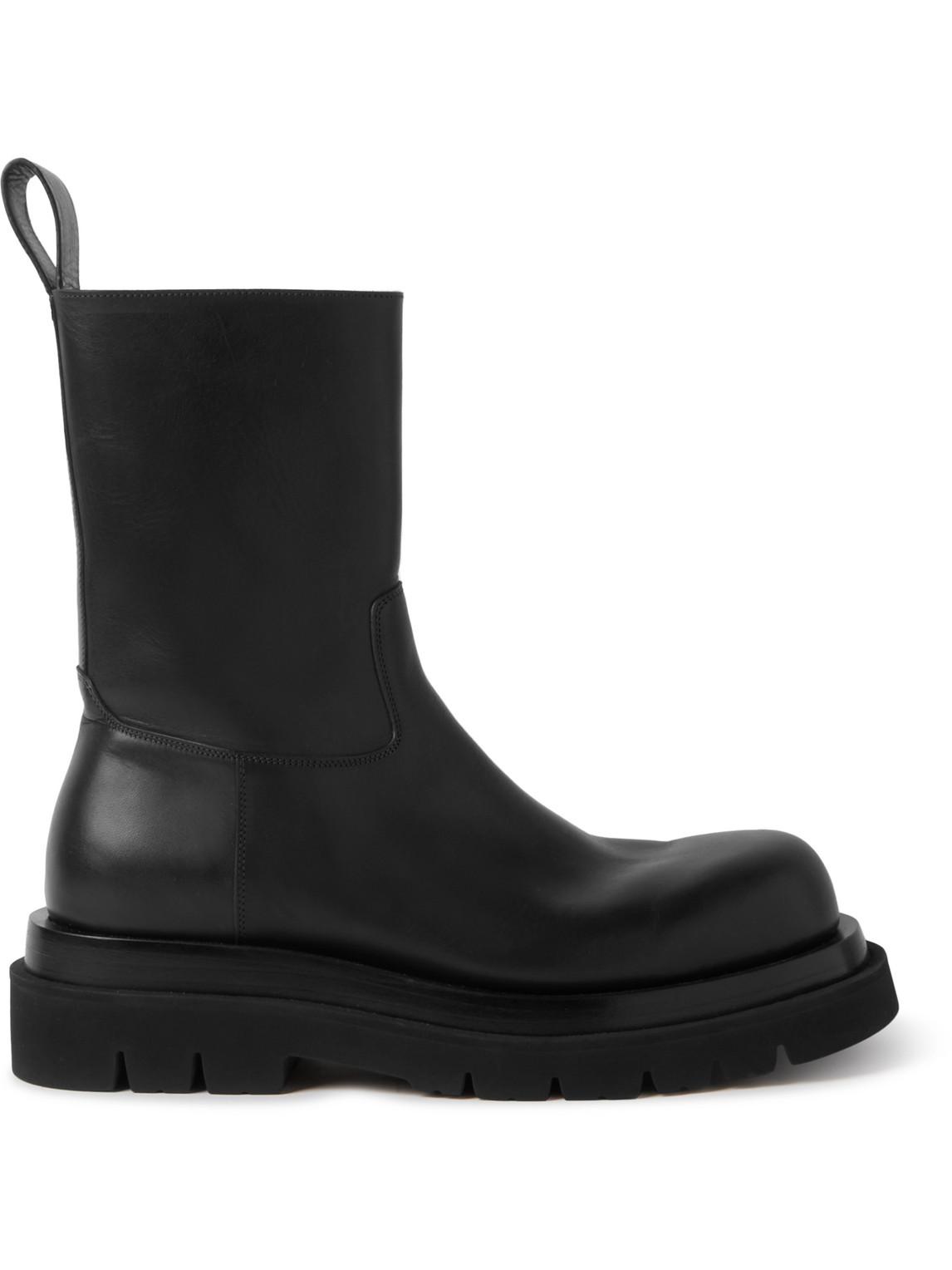 Bottega Veneta Puddle Leather Chelsea Boots in Black for Men | Lyst