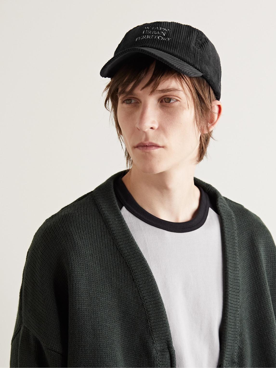 WTAPS T-6l Logo-embroidered Cotton-corduroy Baseball Cap in