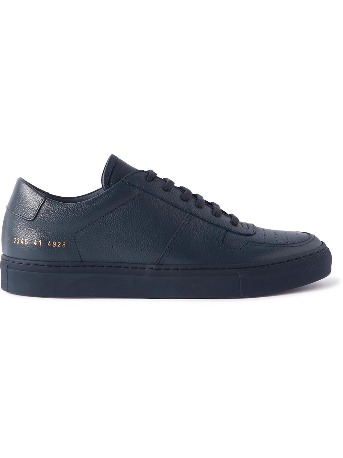 Common Projects Bball Full-grain Leather Sneakers in Blue for Men | Lyst