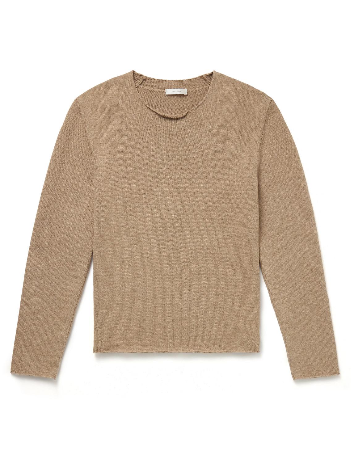 スウェット・トレーナー [The Row] Shai Sweater in Virgin Wool and Cotton 878Y891DKGF.jpg?v=1744225310