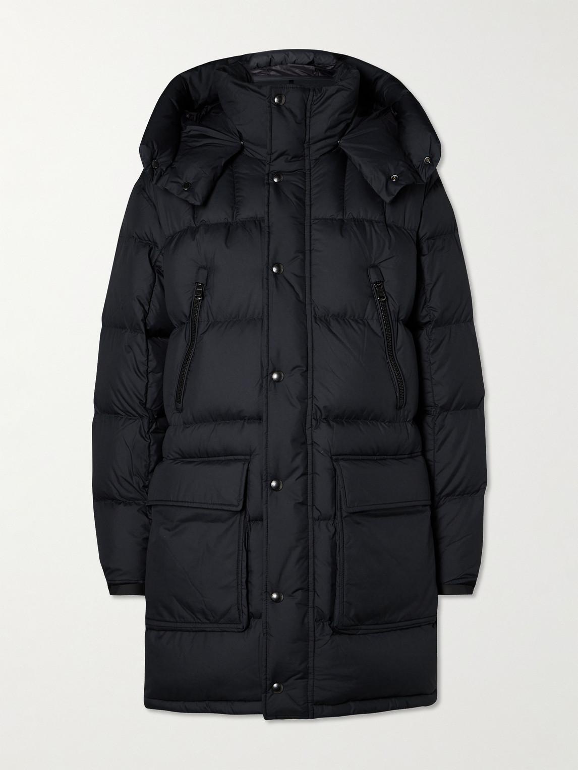 Polo Ralph Lauren Forester Logo appliqued Quilted Ripstop Hooded Down Jacket in Blue for Men Lyst Canada