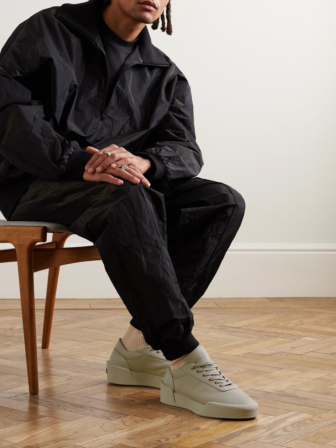 fear of god shoes on feet