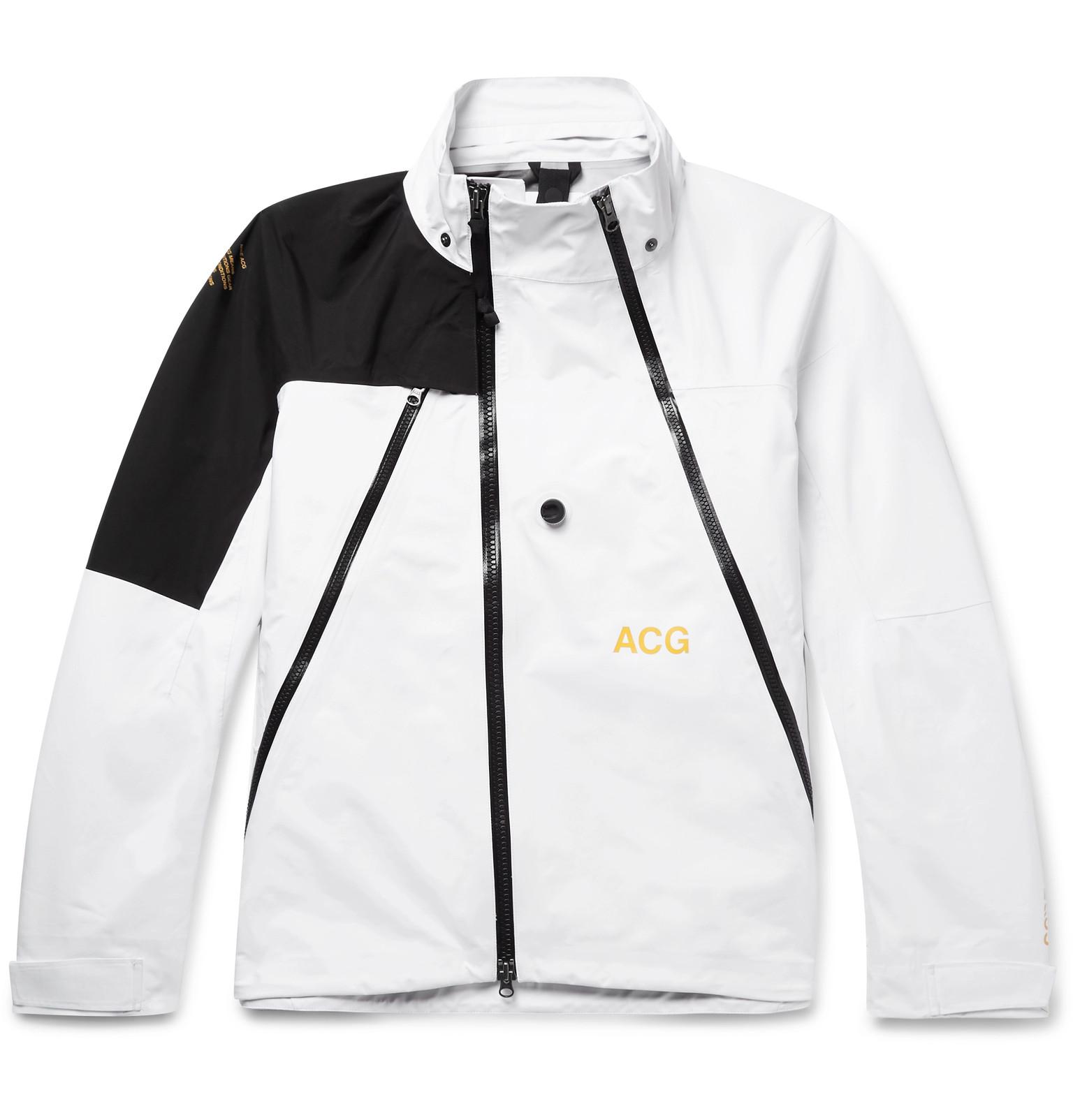 Nike Lab Acg Deploy Gore-tex Jacket in White for Men | Lyst