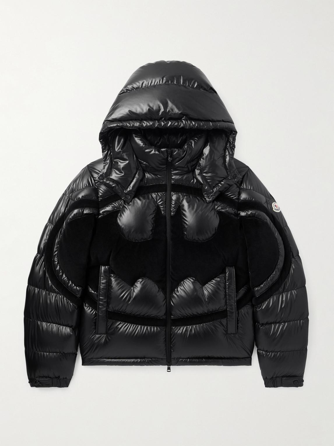 Moncler Batman Jacket Kids Moncler X Batman Solander Brand-Patch