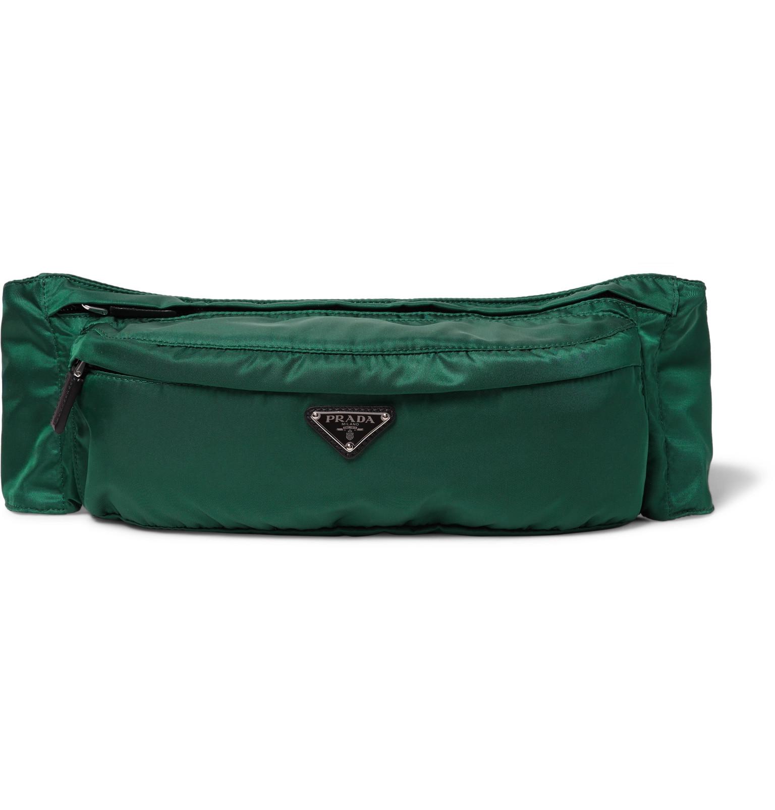 Prada green belt bag Clearance
