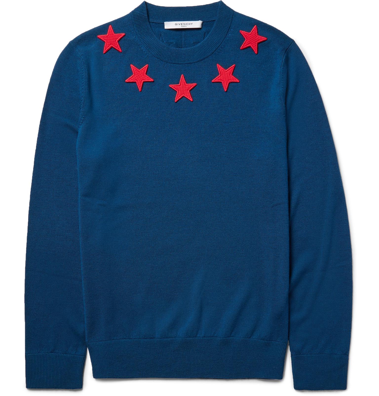 givenchy sweatshirt stars
