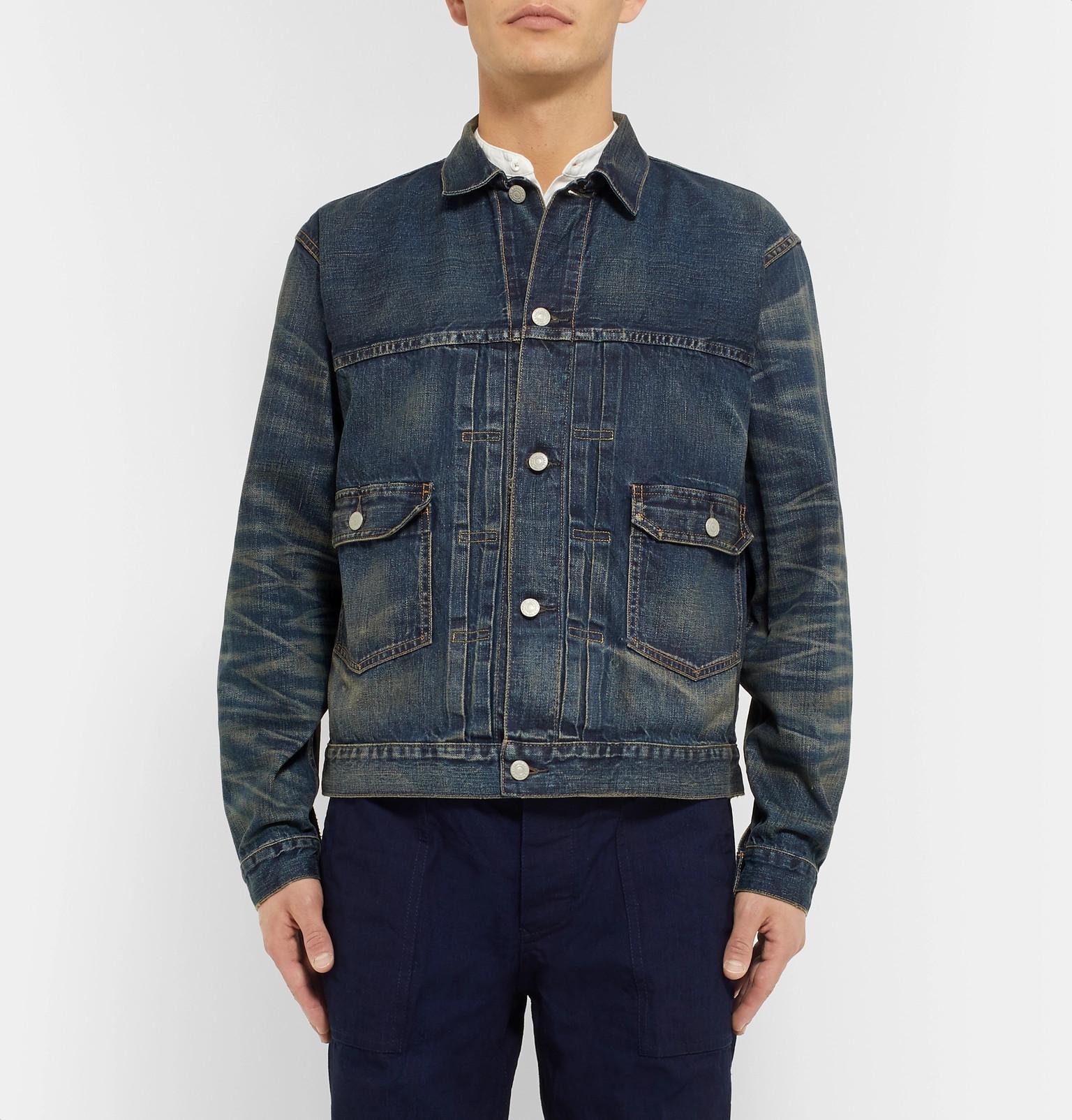 rrl type 2 denim jacket