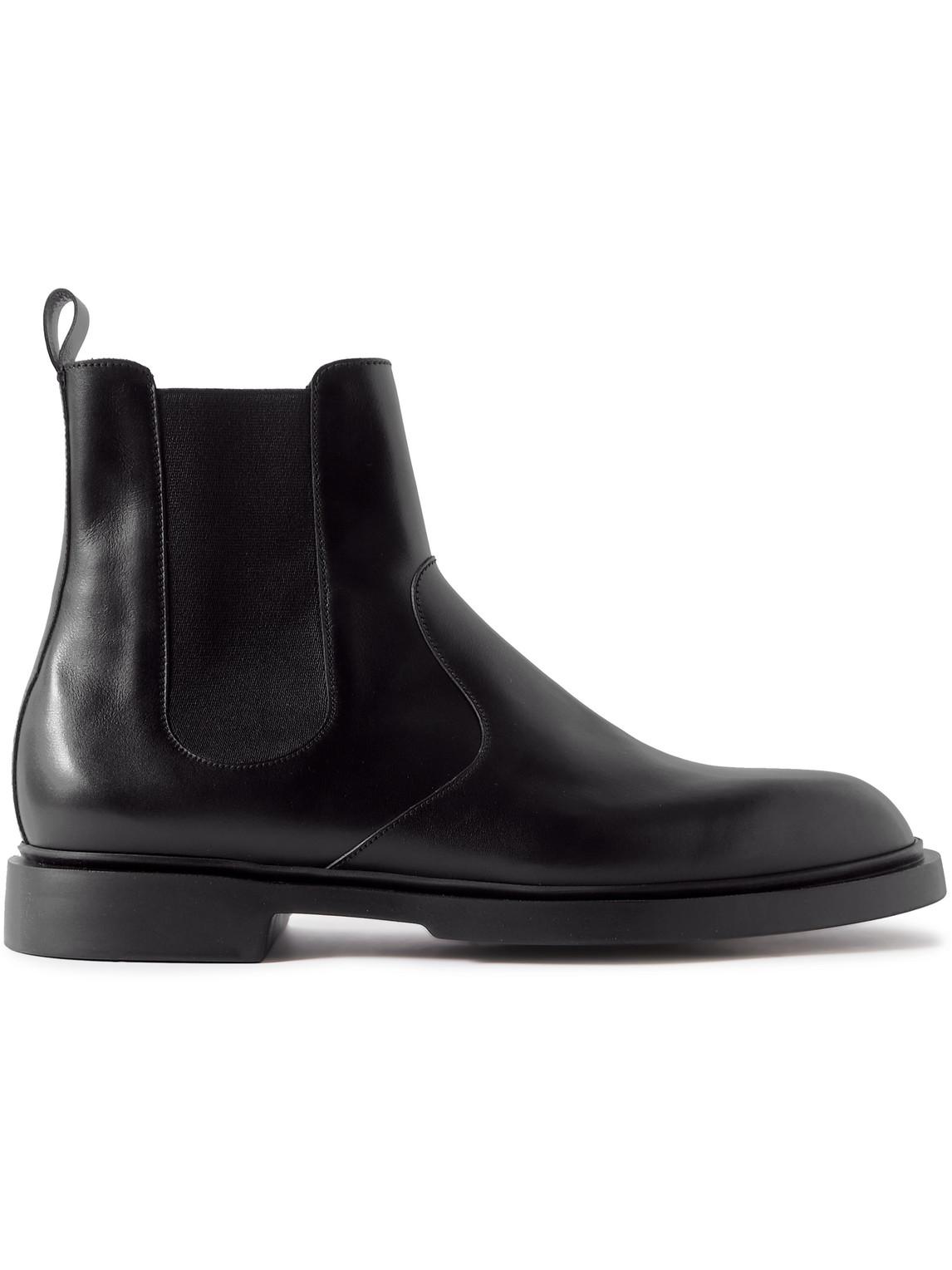 J.M. Weston Leather Chelsea Boots in Black for Men | Lyst