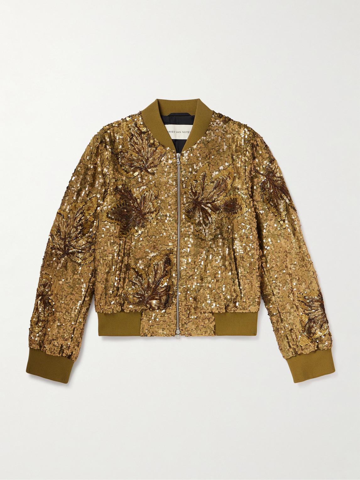 ジャケット・アウター Dries Van Noten 25ss Embellished bomber DRIES VAN NOTEN - DRIES VAN NOTEN 25ss Embellished Bomberの