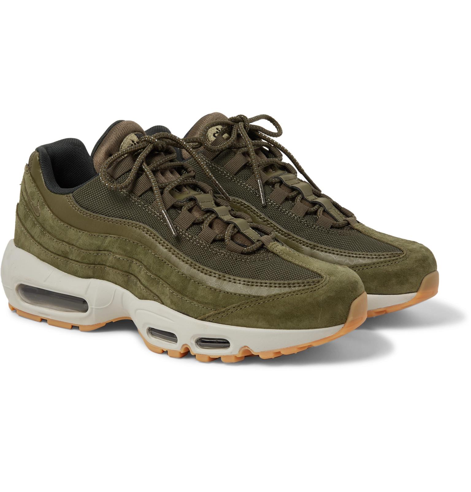 Nike Air Max 95 Se Mesh, Leather And 