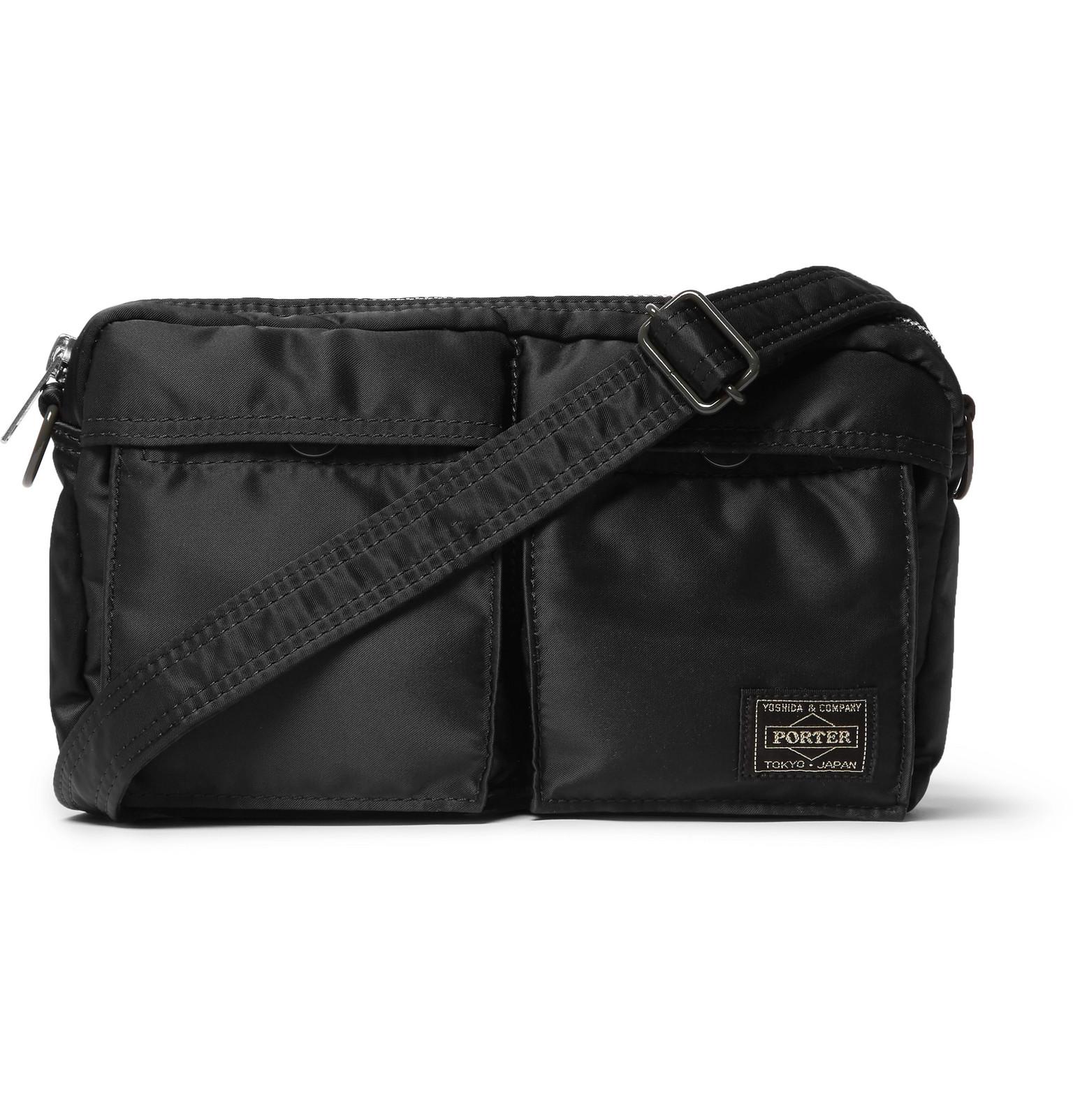 Porter Tanker Nylon Messenger Bag in Black for Men Save 23 Lyst