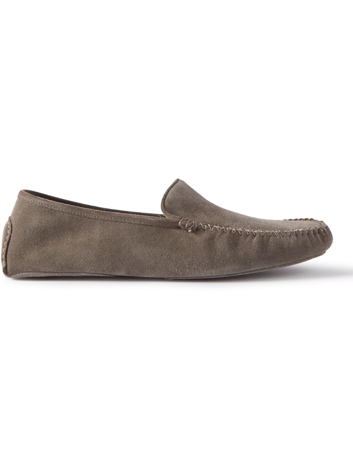Thom Sweeney Cashmere-lined Suede 