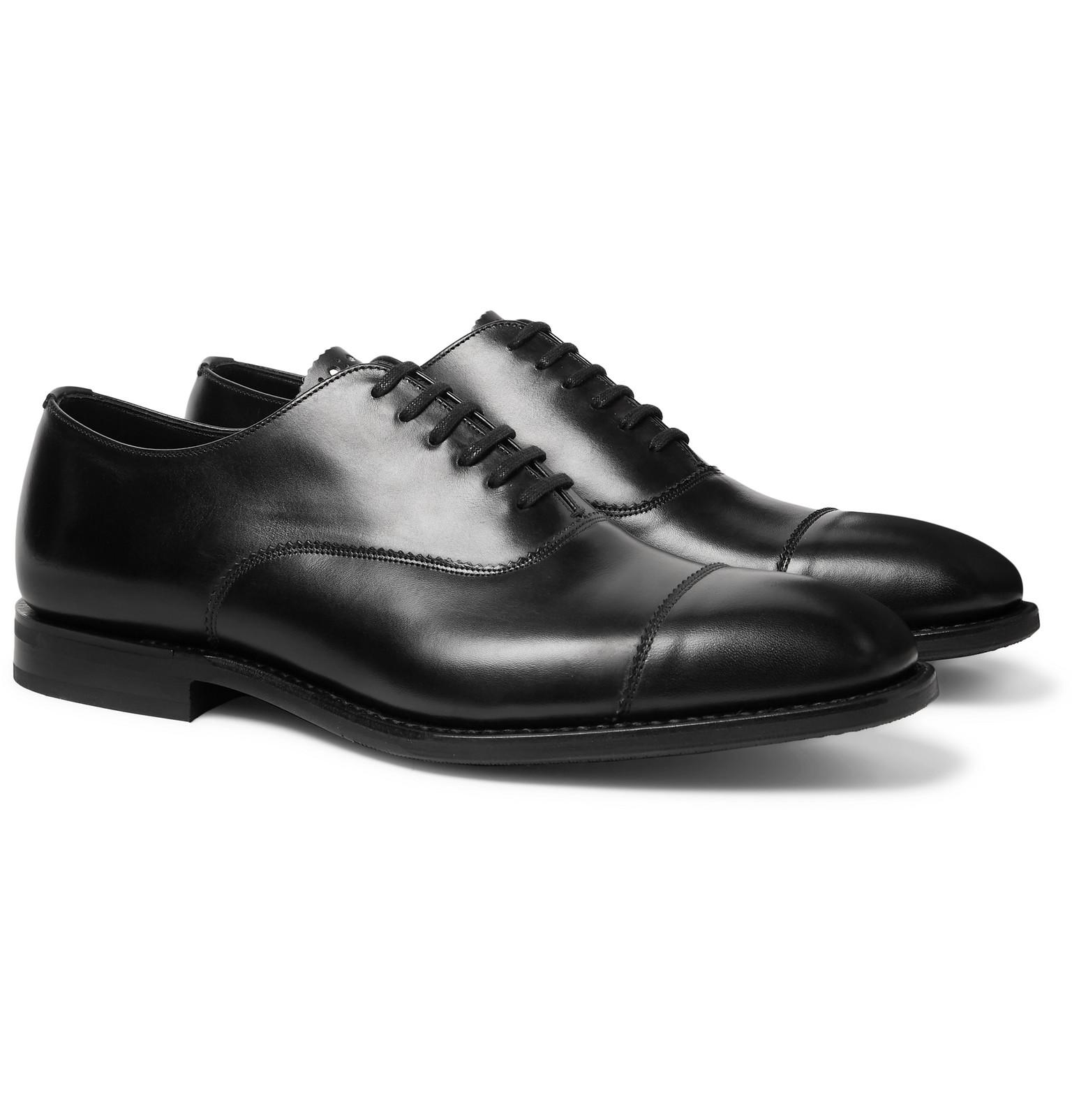 Church's Dubai Polished-leather Oxford Shoes in Black for Men - Lyst