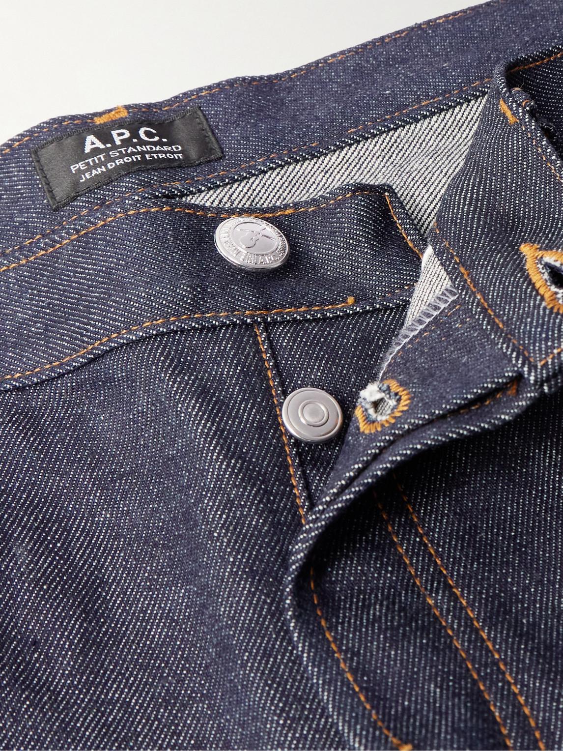 A.P.C. Petit Standard Straight leg Jeans in Blue for Men Lyst Canada