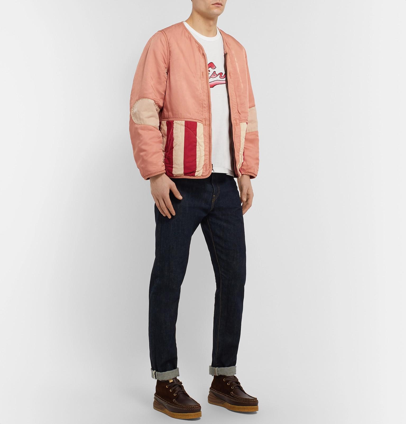 Visvim Iris Quilted Nylon-shell Jacket in Pink for Men | Lyst Canada