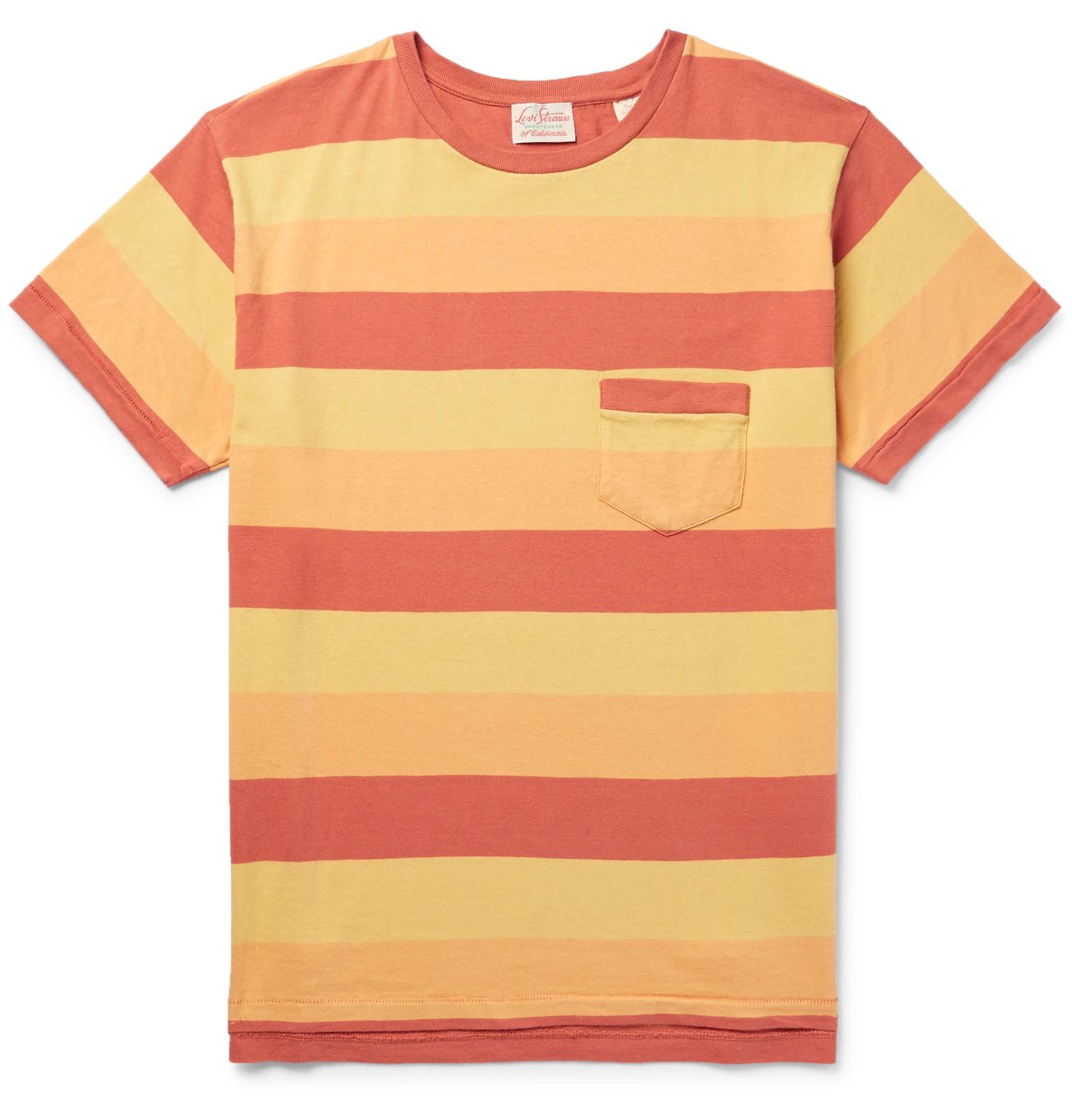 T-shirt Levi's Vintage Clothing Orange size M International in