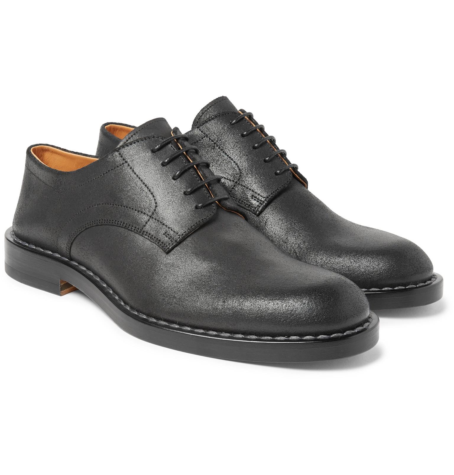 maison margiela derby shoes