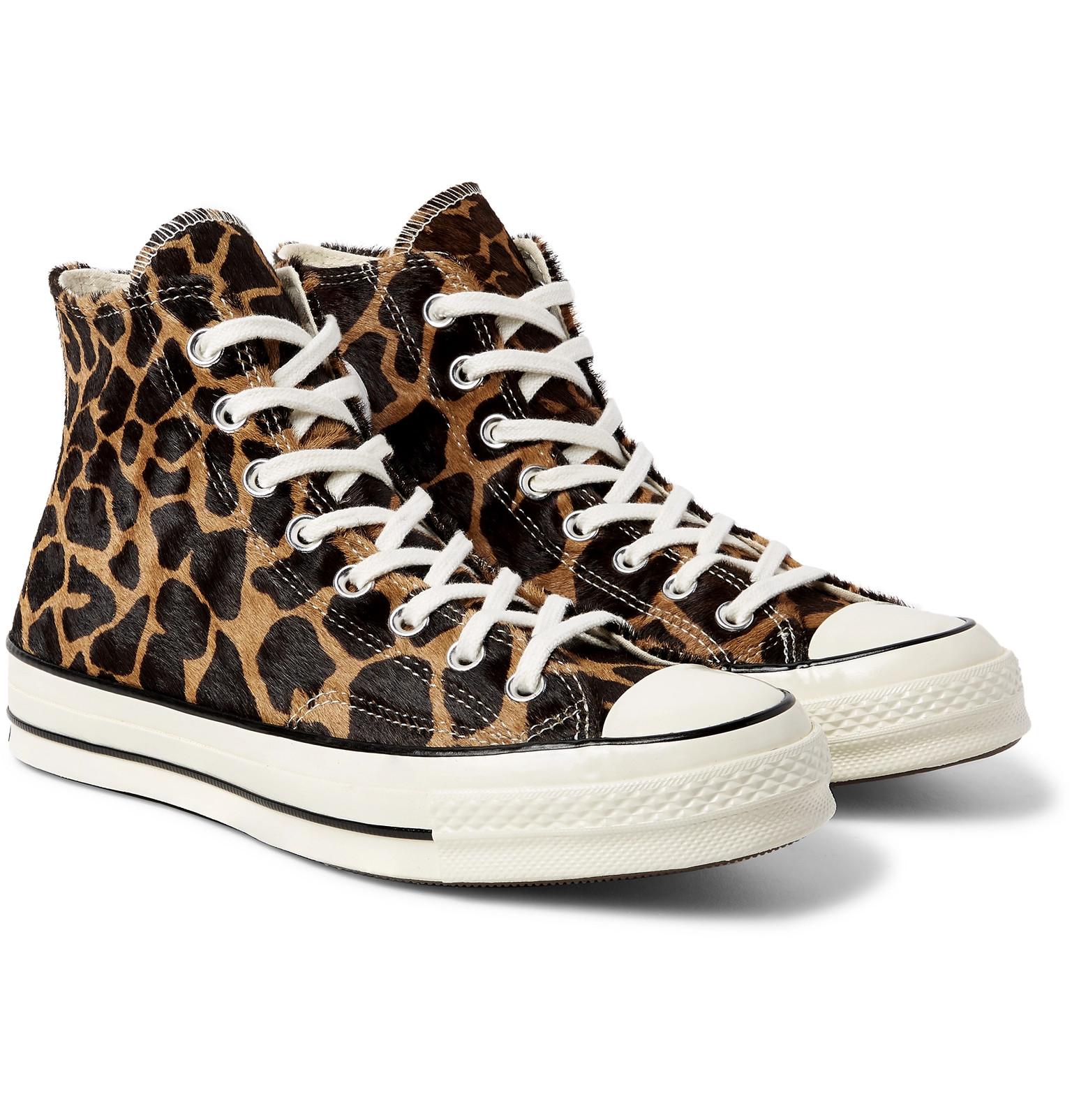 giraffe print sneakers