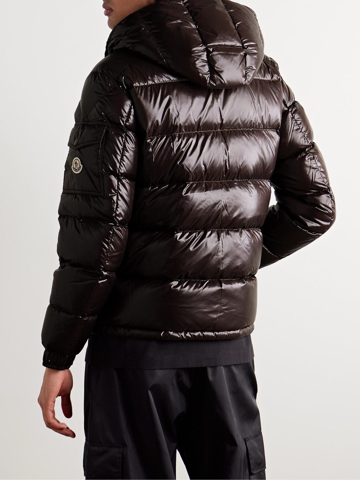 Mr Porter Moncler Maya Jacket Black Mens Moncler Maya Logo