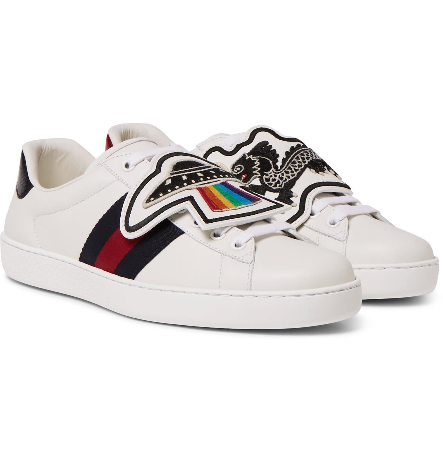 gucci watersnake sneakers