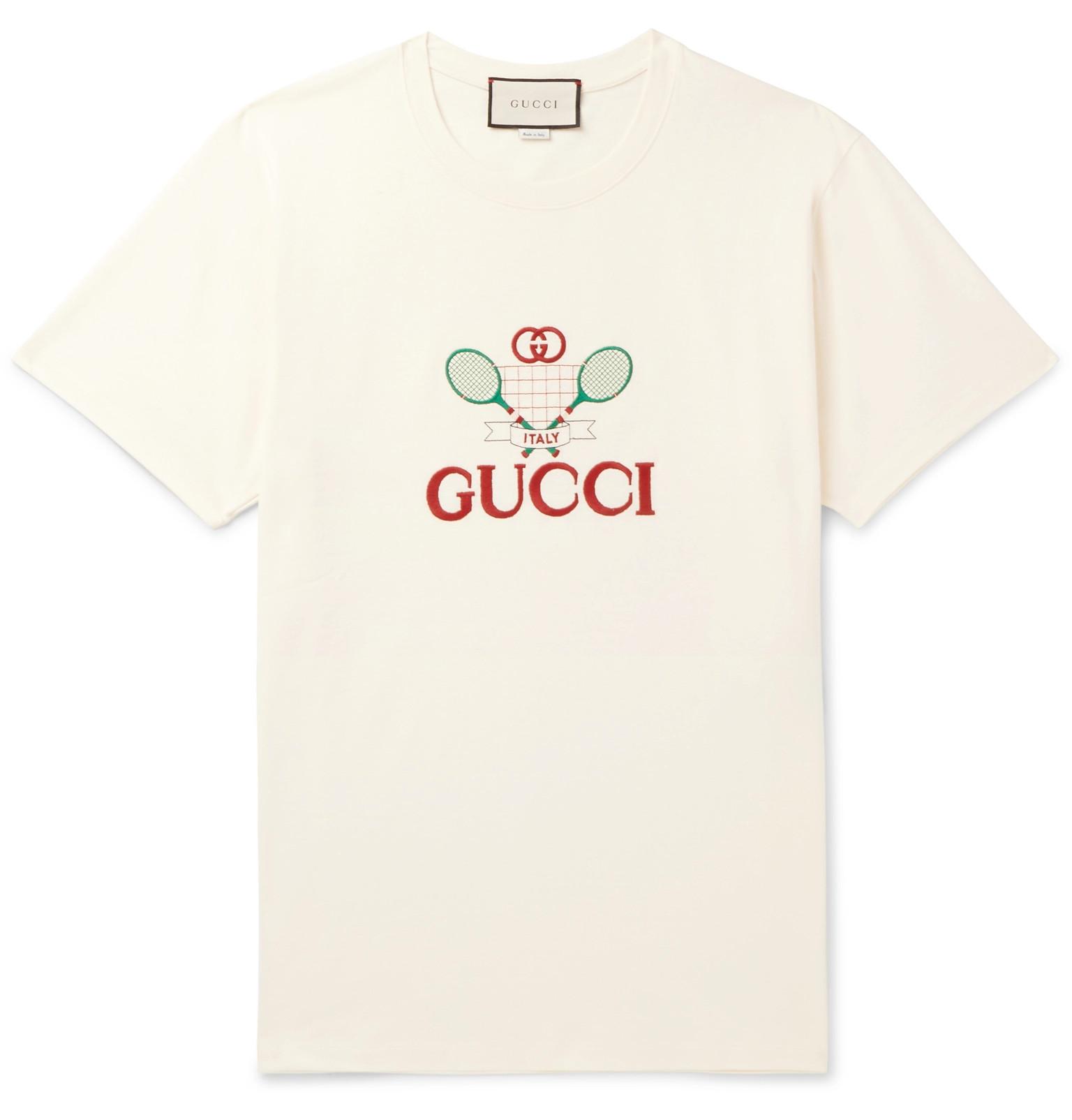 gucci t shirt tennis