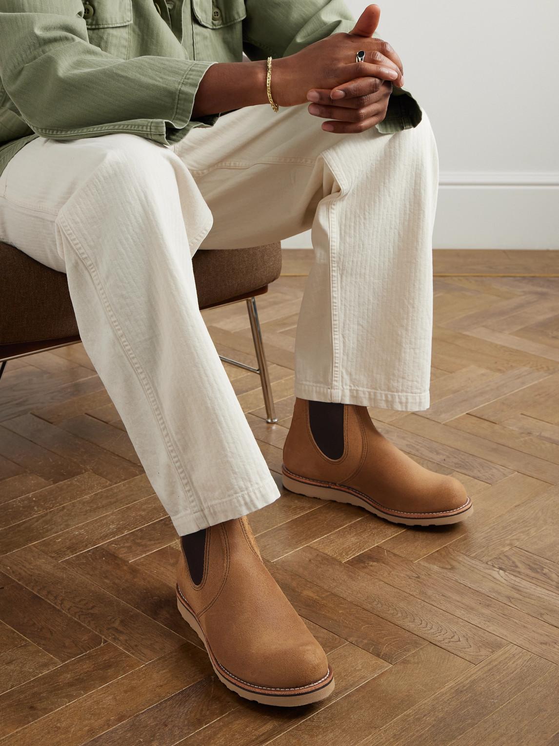 Red Wing 3192 Suede Chelsea Boots in Brown for Men Lyst UK