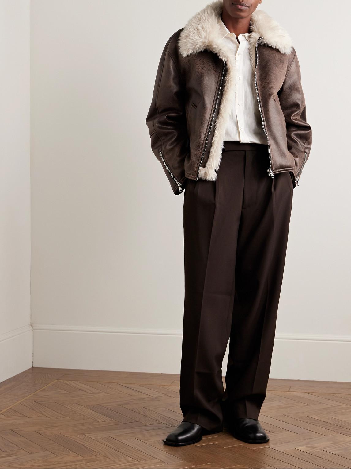 Séfr Asante Faux Shearling Jacket in Brown for Men | Lyst UK Séfr Asante Faux Shearling Jacket in Brown for Men | Lyst UK