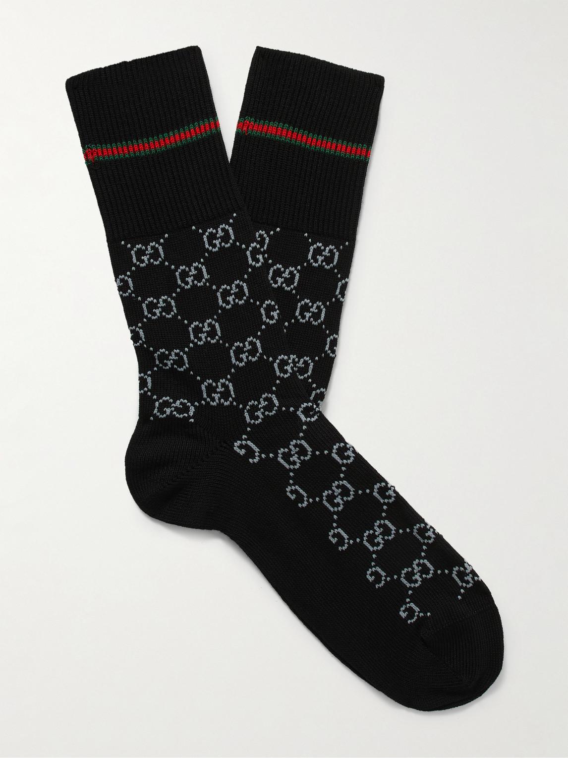 black gucci socks mens