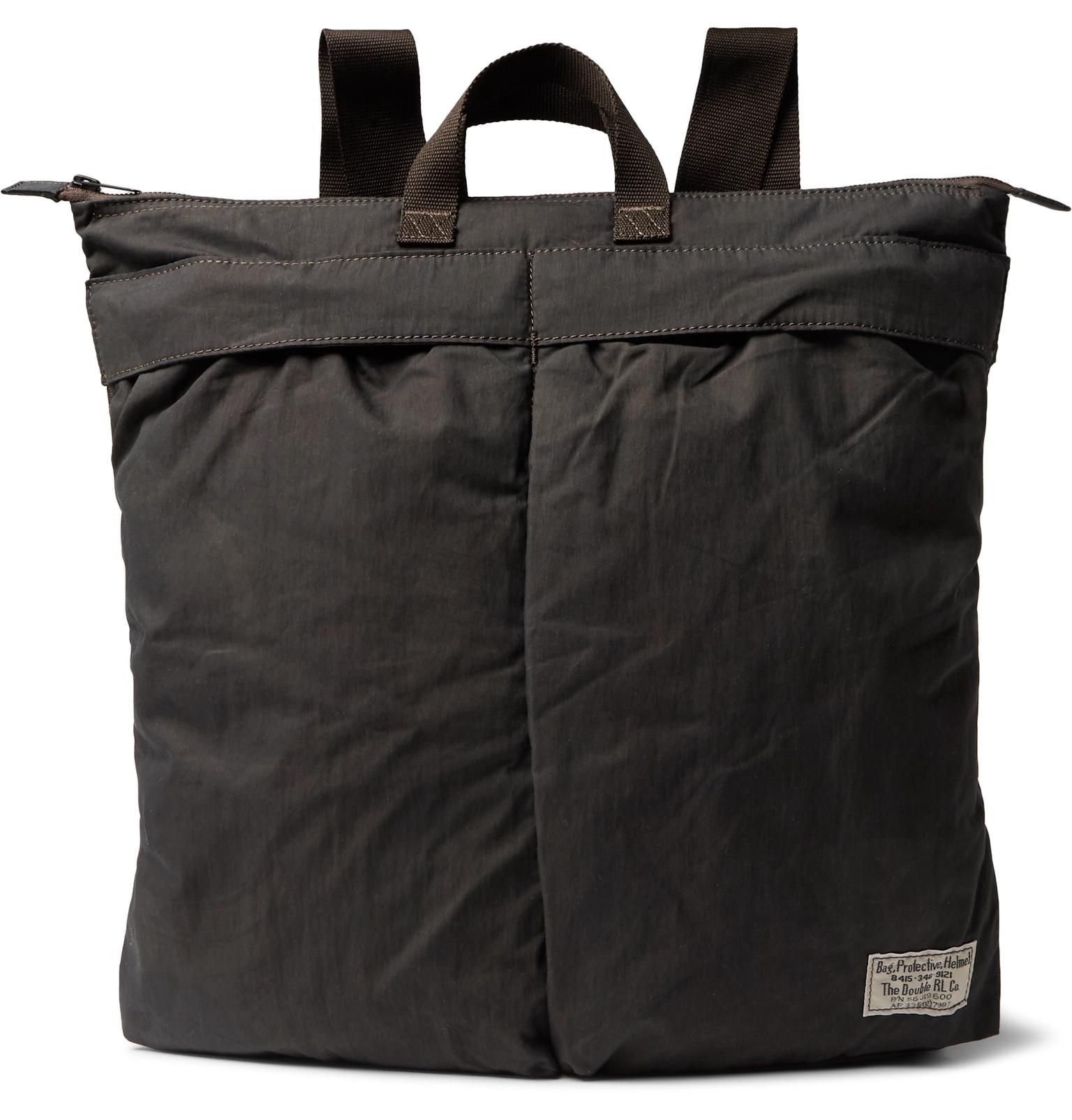 rrl helmet bag