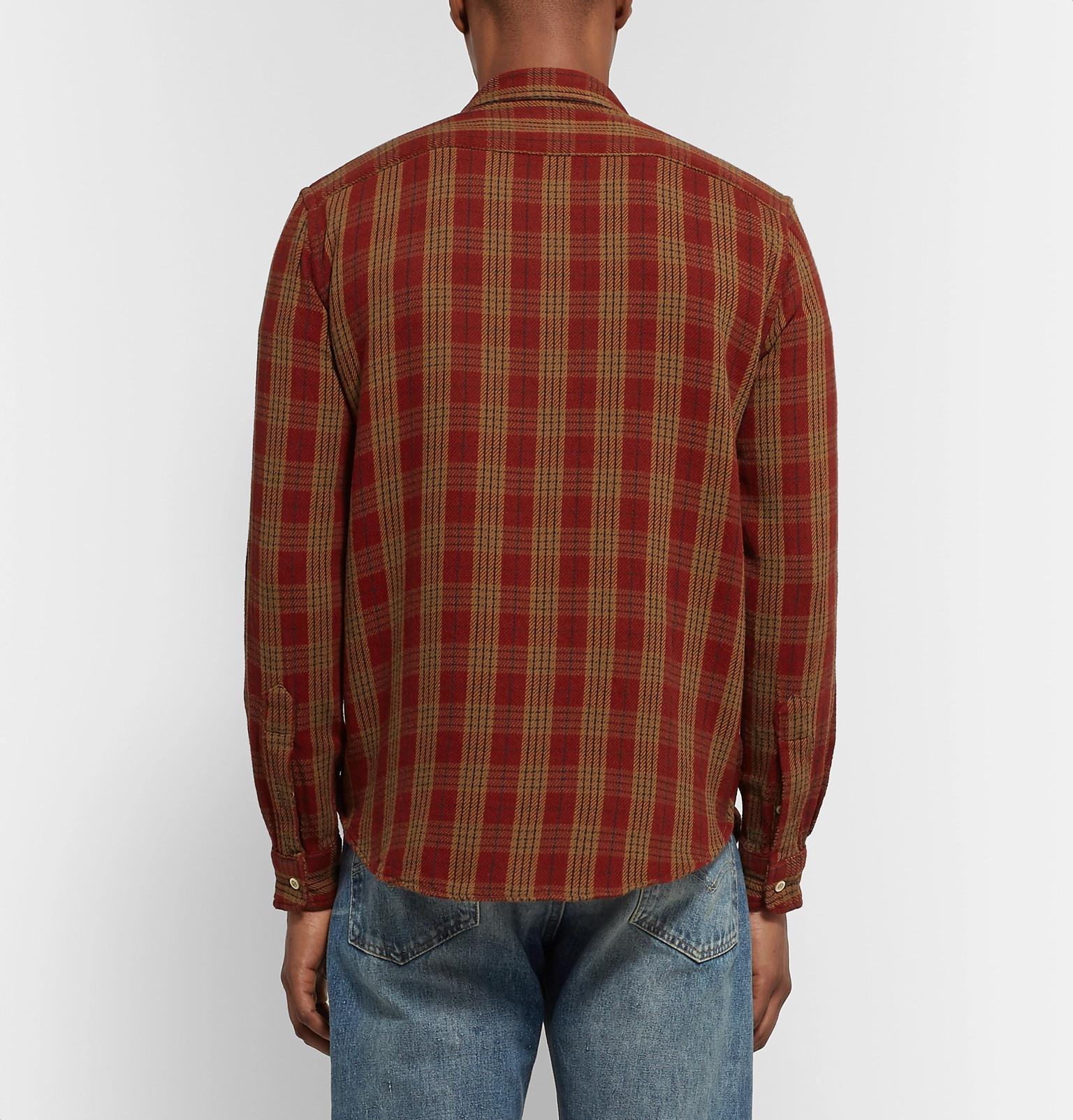 levi's flannel shirt mens