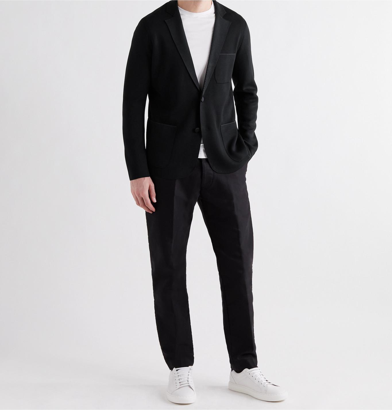 theory silk unstructured blazer